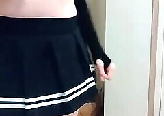 Pretty Femboy Shaking His Skinny Ass