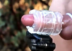 Outdoor Fleshlight Shagging