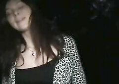 PublicAgent HD Brunette Hair mother I'd like to fuck gets her vagina pounded in the bushes