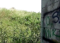 exhibitionist gay outdoor fucking in alley