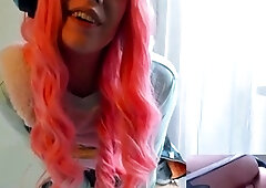 Pretty Japanese teen solo masturbation Uncensored