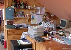 Rachel Evans and Cynthia Vellons share a fetish threesome with a man in stockings and piss play