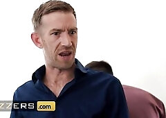 BRAZZERS - Bombshell Cara Mella Gets Her Booty Stretched And Drilled Hard By Danny D At A Dinner Party