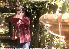 Tia Carrere in a black bra and panties which a guy begins to pull down and we him running his hands all over her as they have sex. Includes a Tia Carr