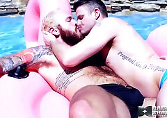 BAREBACKTHATHOLE Parker Logan Moist Breeds Christian Matthews