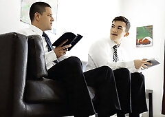 Wrestle fuck with Elder Hardt and Elder Jordan