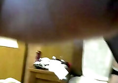 Shemale trio in hot stockings masturbate together