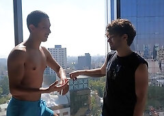 LatinLeche.com - Hard sex with Joe Dave and Enrique Mudu