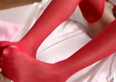 Exotic Girlfriend is Hot & Horny for Leg Fetish Fuck