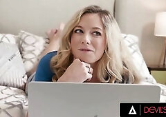 DEVILS FILM - Sexy River Lynn Gets Her Twat Fucked By Her Stepcousin In Wicked Bang