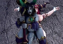 The Captured Queen: Jaina x Alexstrasza