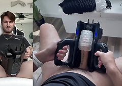 Attempting out my XSpaceCup Auto-Stroker for the first-ever time.