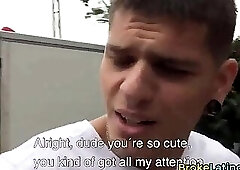 Straight Latino Gets Paid To Fuck Gay Bottom