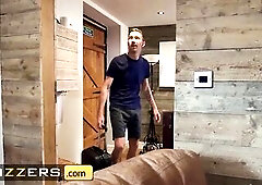 BRAZZERS - Tahlia Lane’s Steamy Shower Session Ends With Danny D's Giant Jock Inside Her Snatch