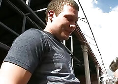 Hardcore gay fuck scene