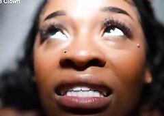 Gibby The Clown & Jayla Page Screw Hard On Halloween After That guy Turned Her Out