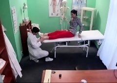 Big ass patient banging doctors dick