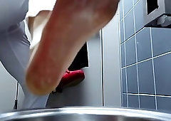 My slave task, In the high heels pissed and sprayed (1)