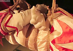 hanging kigurumi breathplay