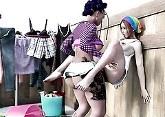 Interracial Trans Anal Screw Collection - sassycomics