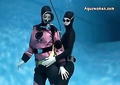 See Rubber scuba buddies on now! - Scuba, Rubber, Underwater Porn