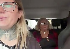 Chamamos a senhora de 63 anos que estava na buscando aposentadoria!Ela aceitou a foder gostoso vov