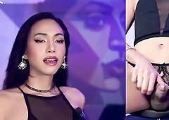 Double Cum Ooze Seated Tease with My Lewd Face and Jock