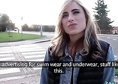 Public Agent - American Squirter in Prague and a great looking body