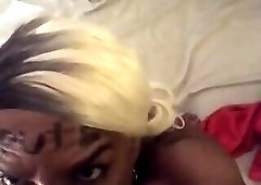 Travtchoin struggles to suck that bbc black bad boy