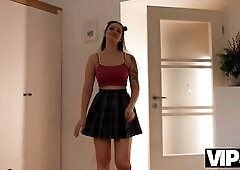 VIP4K. Alisa Horakova went into her Boyfriend's Dad's room