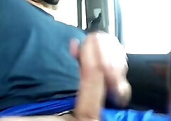 Jmac masturbates behind the wheel