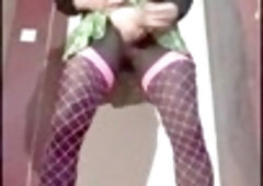 Self-handjob, masturbation-and-cumshot