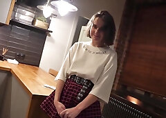 Russian Cleaner Girl Seduced To Clean Naked And Give Bj For Money