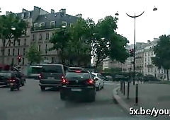 Jessica fucked in a forest