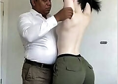 BOSS, SHOOT 'EM INSIDE MY BOOTY!!! College INTERN Giving Up Her Booty Is An EXPERT IN CIVIL LAW AND ASS SLAM!!! I'LL LEAVE HER BUTT RIPING!!