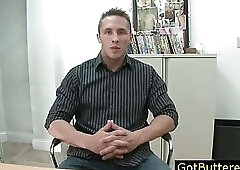 Amazing muscled stud interview gay sex