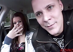 Ann Marie the brunette MILF heats up the bedroom with passionate amateur sex