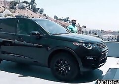 White muscle hunk fucking a hot black gay