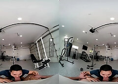 VRB Homo Without A Condom fucky-fucky desire in the gym with muscle chinese Jkab Dale VR Pornography