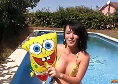 Double Fucked Busty Babe - Nick Moreno, Amanda X And Juan Z