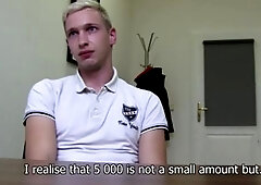 Dirty Scout - Super juicy bitch sex for money in office