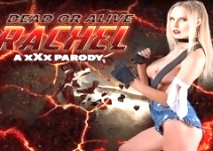 Curvy Blonde Babe RACHEL Gets Ass Fucked In DEAD OR ALIVE XXX