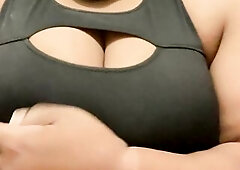 big beautiful woman Tran tits peek