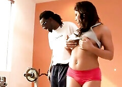 Leena Sky’s Hawt Ebony Personal Tutor Gives Her a Intimate Workout That babe’ll Not ever Forget