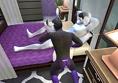 Gay porn, gay video game, gay sims