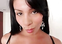 Sweetheart jerks off schlong and pokes ass