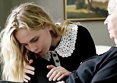 Blondie enjoys mature hotties ai clip