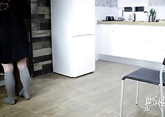 Beach Abode Hide Livecam! Delivery Stud Bangs me during the time that BF Spies!! Cuckold Dream Scene FMM