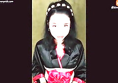 Romantic, beautiful shemale