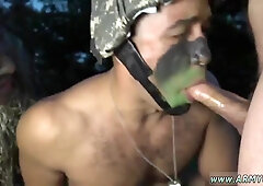 Bare navy homo dudes and for pay army fellows hard-core Taking the recruits on their first-ever run